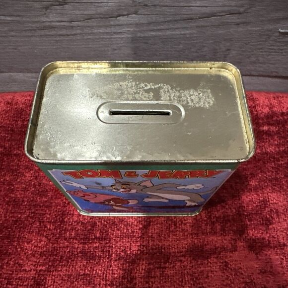 Tom & Jerry Savings Bank with Stopper P5503 Hamilton Gifts 1989 RARE - Picture 2 of 9